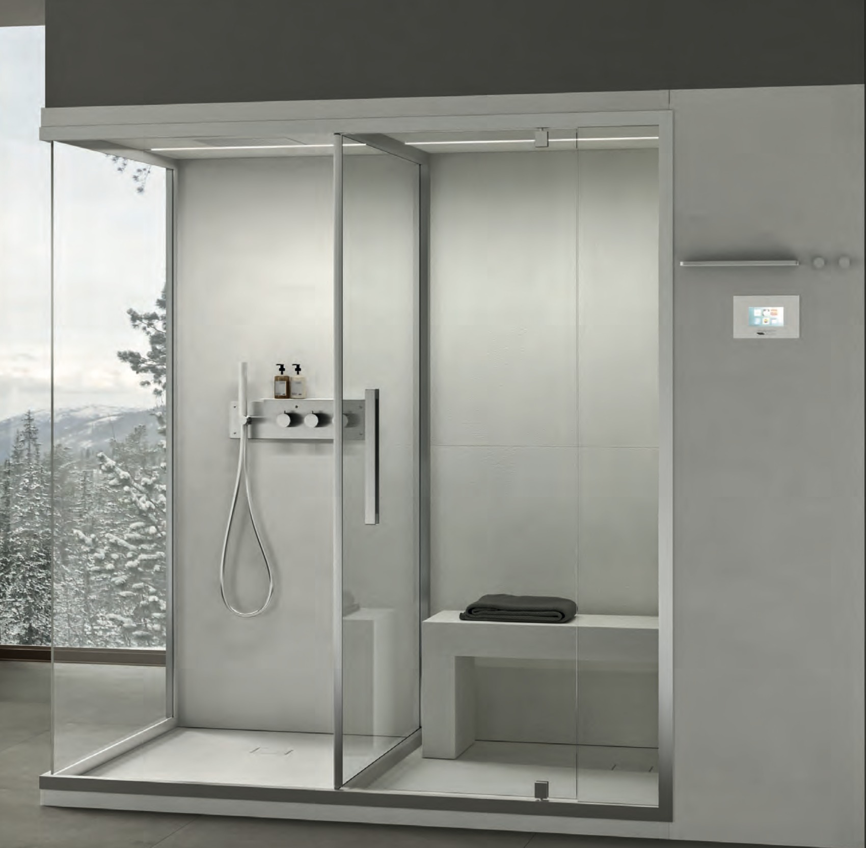 Dampfdusche / Hammam aus Italien &ndash; Ansicht 4
