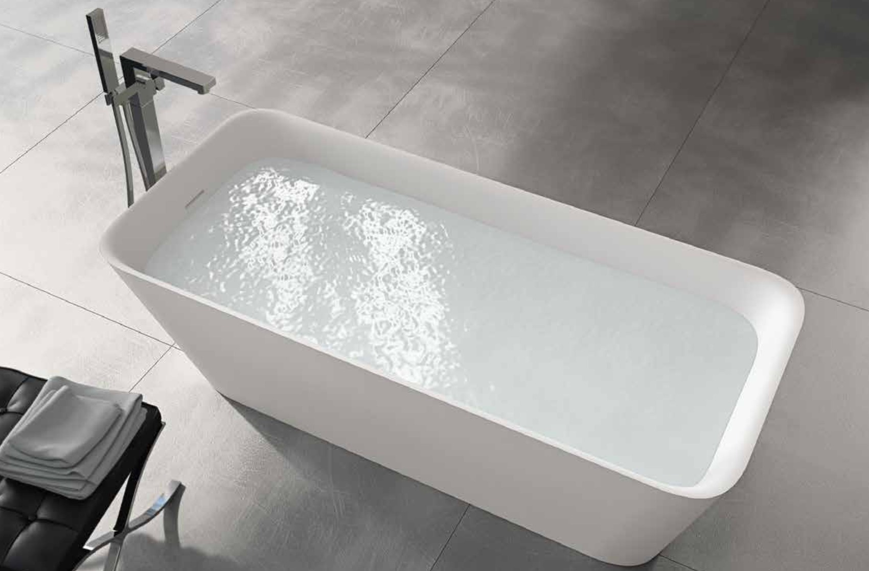 Whirlpool-/freistehende Badewanne aus Italien &ndash; Ansicht 2