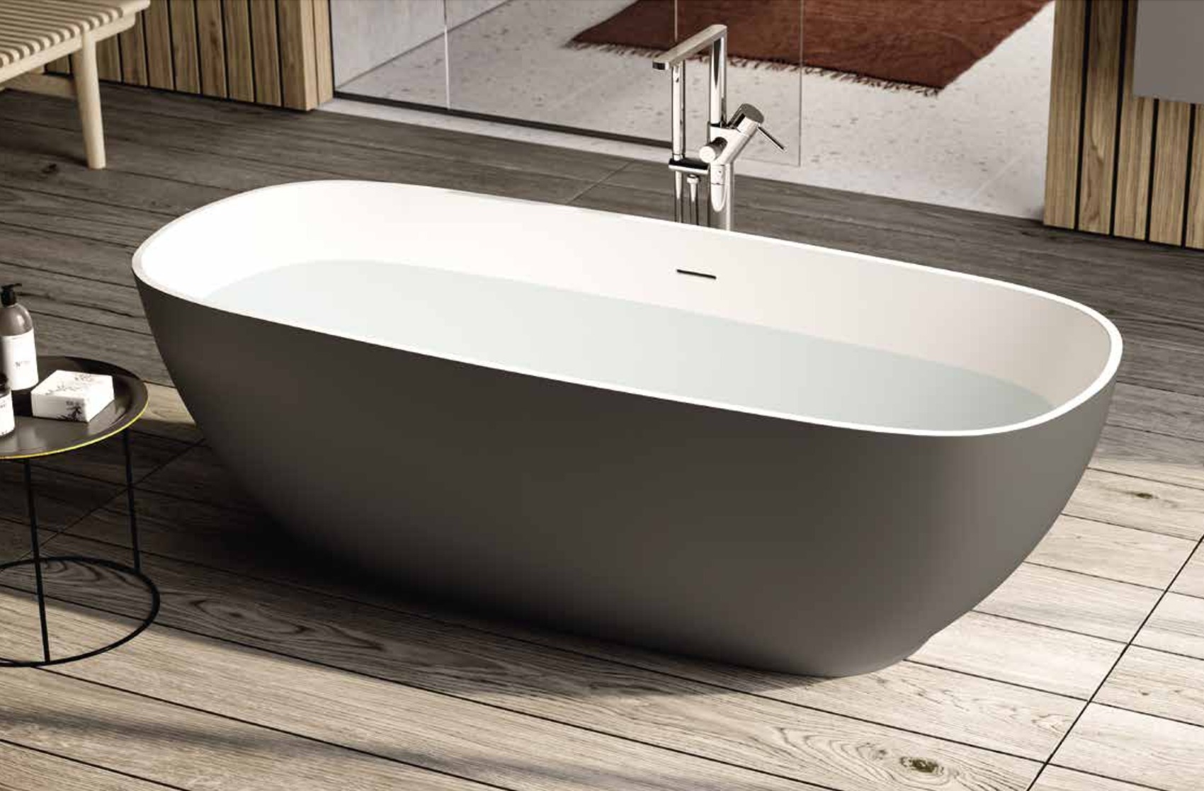 Whirlpool-/freistehende Badewanne aus Italien &ndash; Ansicht 4