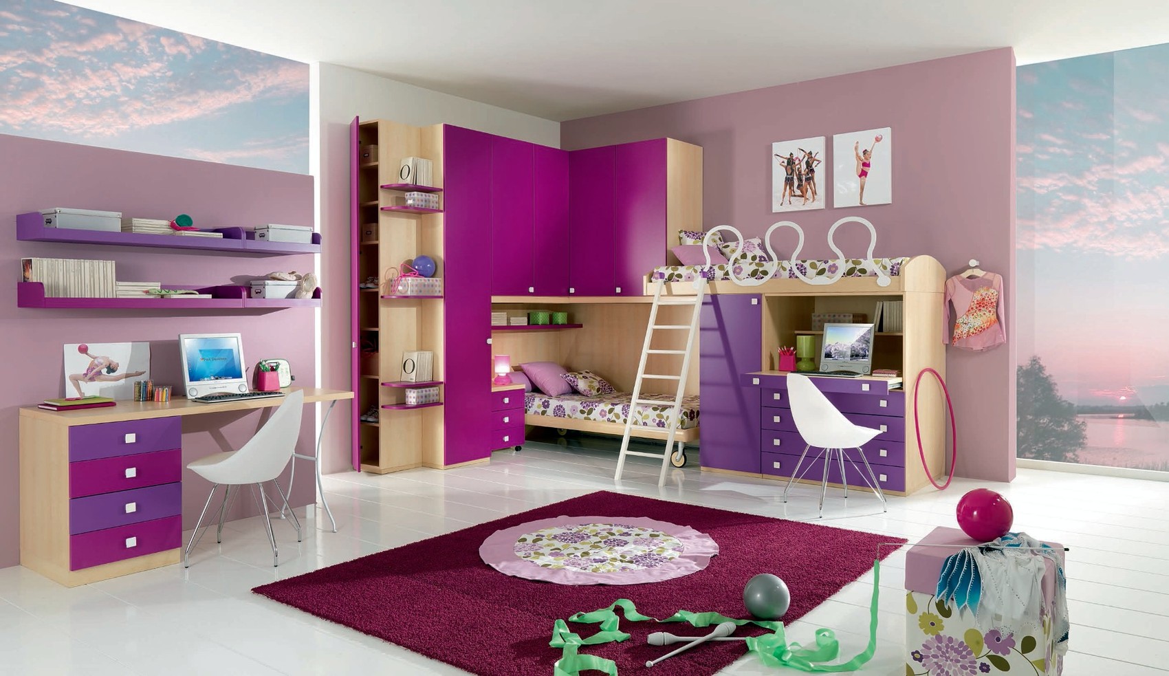 Kinderzimmer modern – Etagenbett