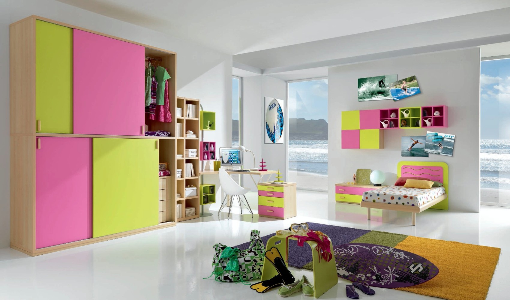 Modernes Kinderzimmer – Ansicht 2