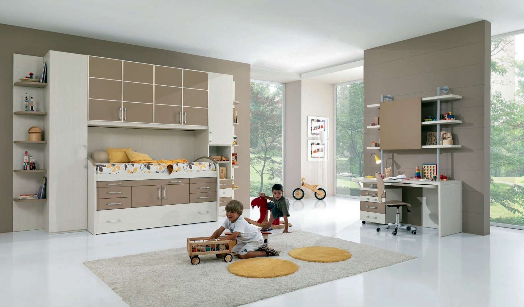 Modernes Kinderzimmer – Ansicht 7