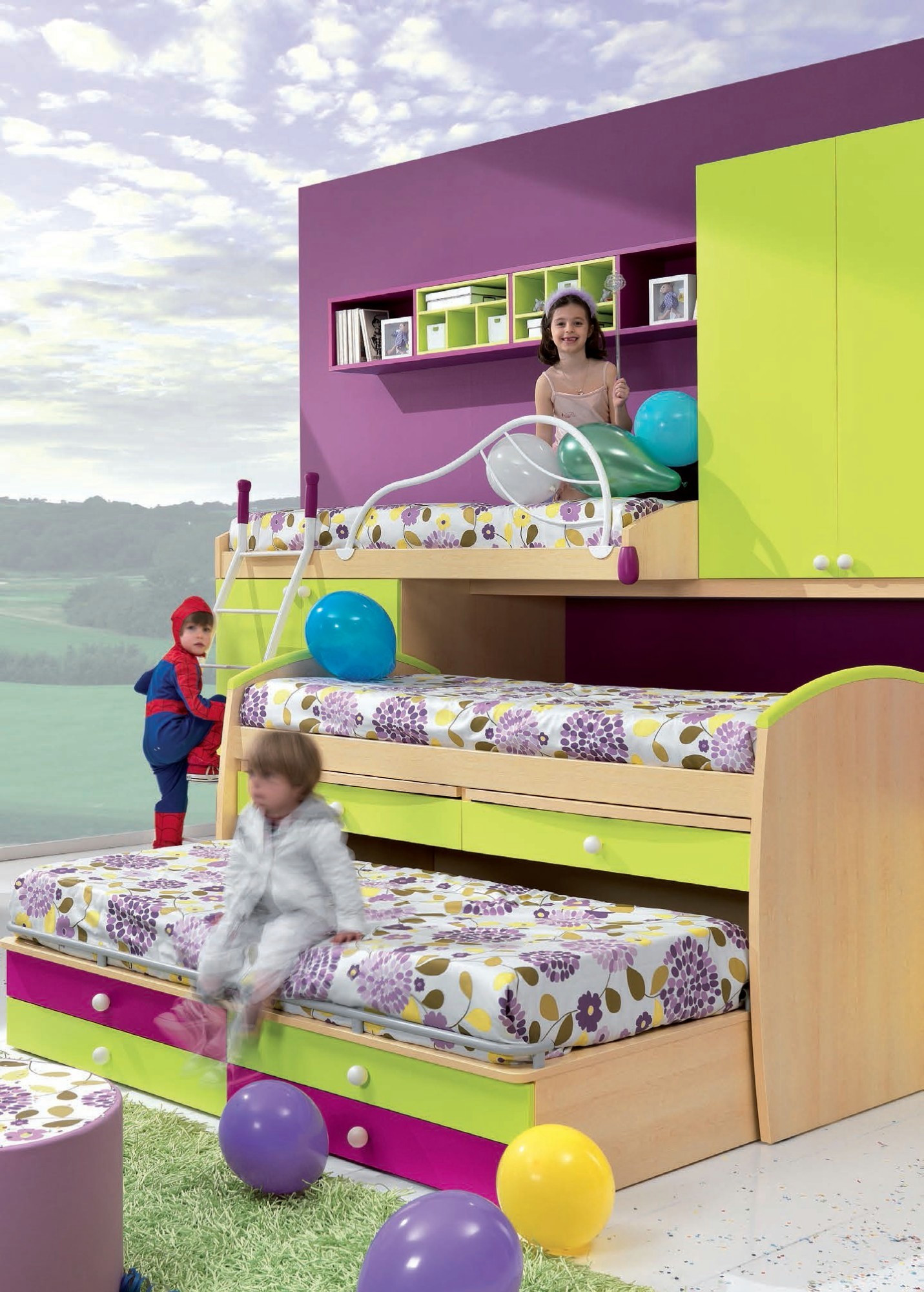 Modernes Kinderzimmer – Ansicht 8