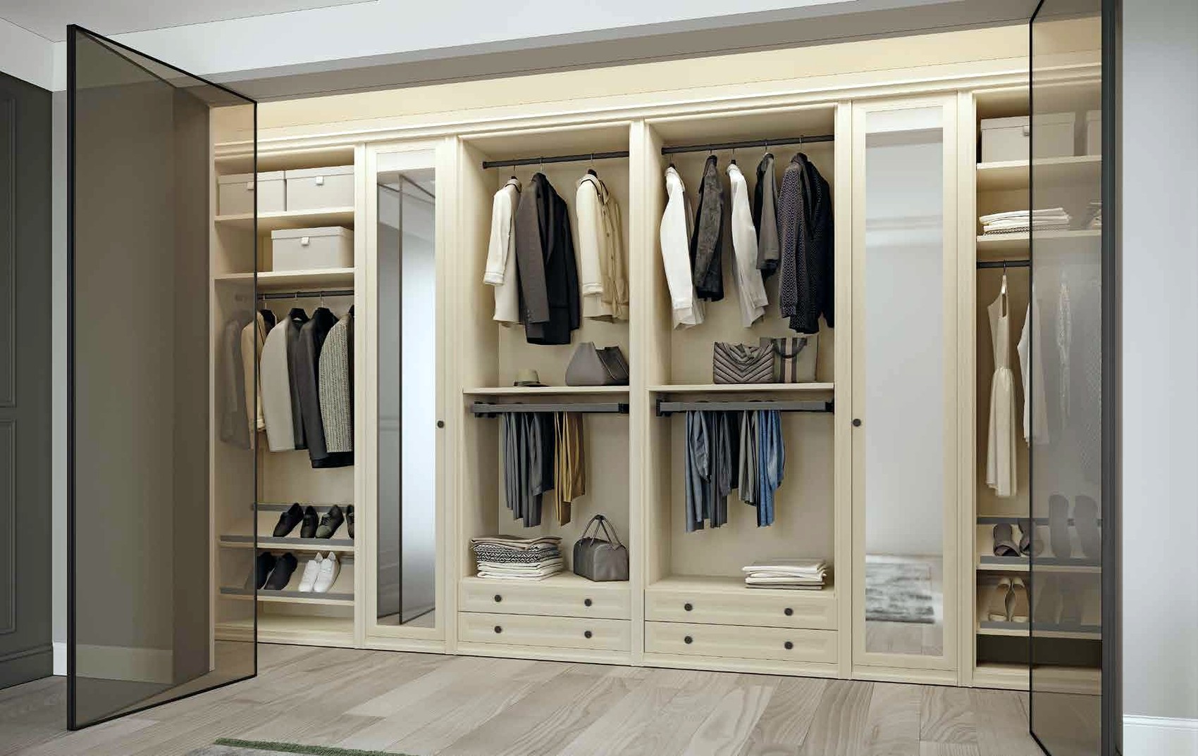 Kleiderschrank &ndash; Ansicht 2