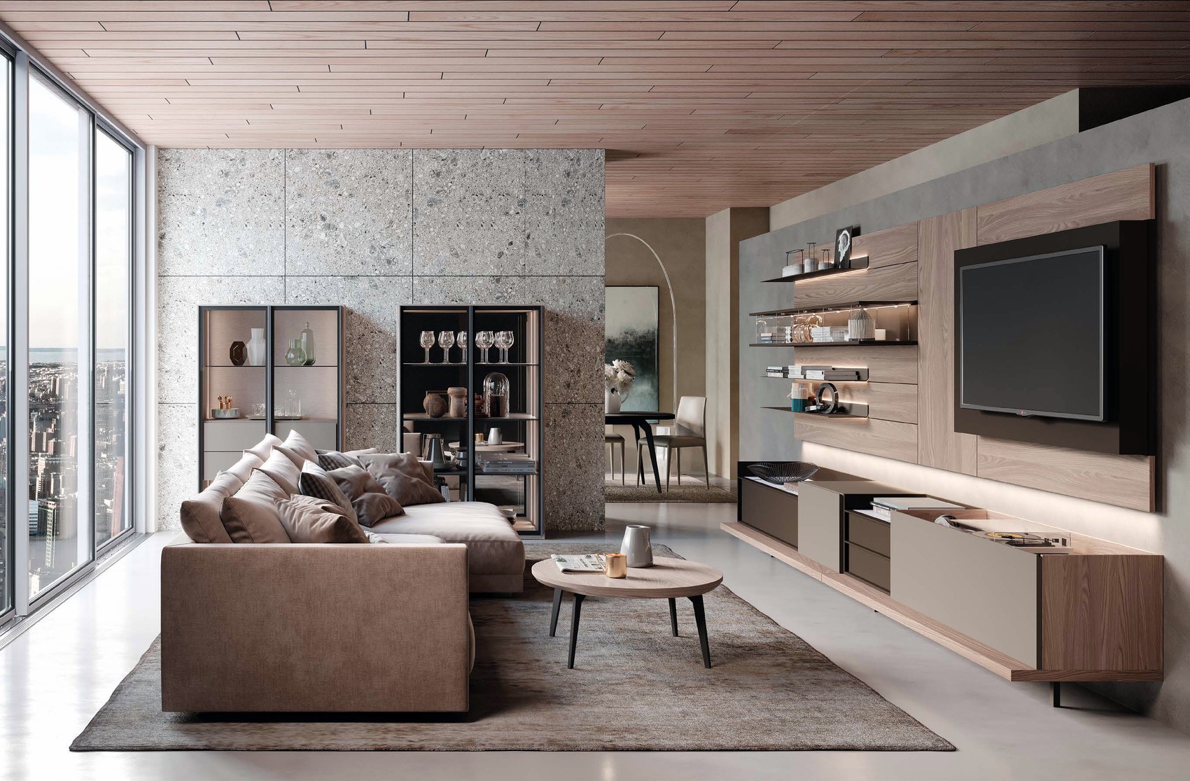 Wohnzimmer &ndash; Ansicht 2