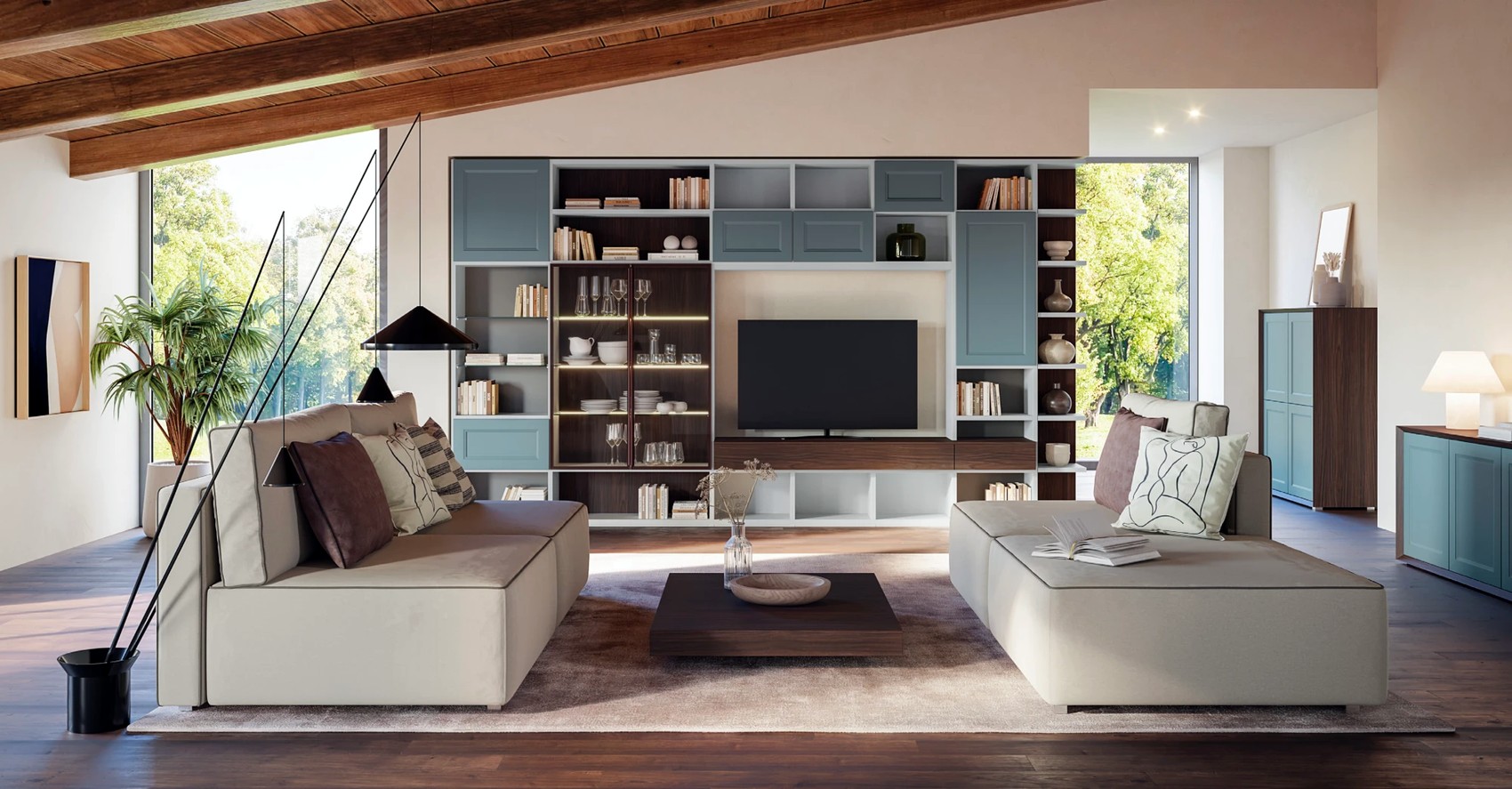Wohnzimmer &ndash; Ansicht 3