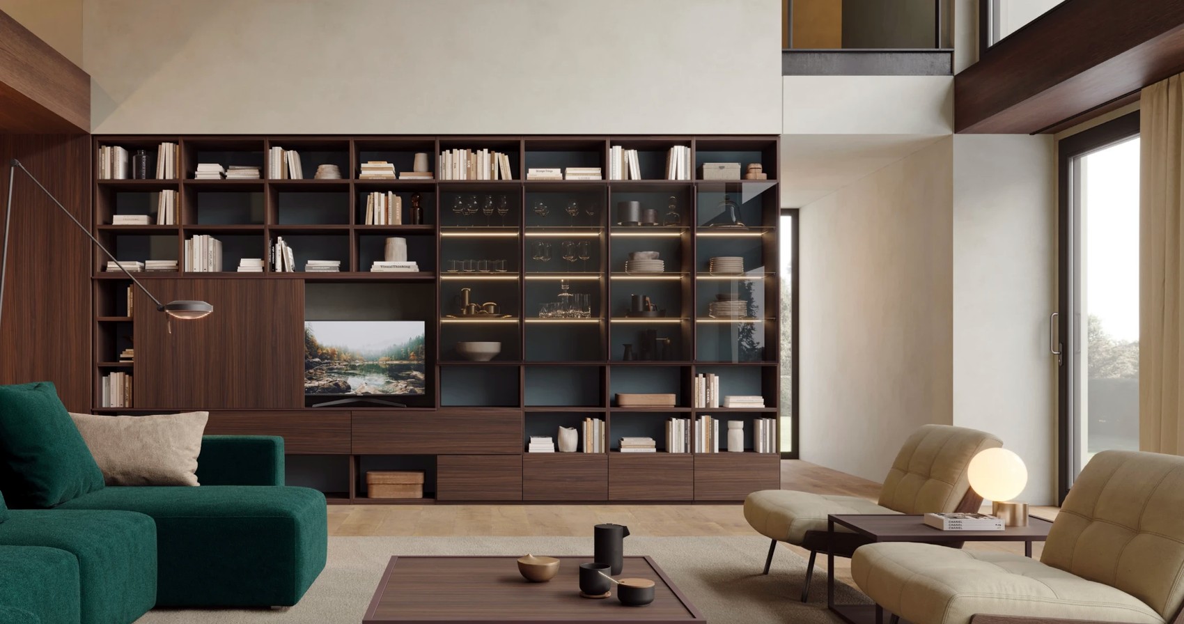 Wohnzimmer &ndash; Ansicht 6